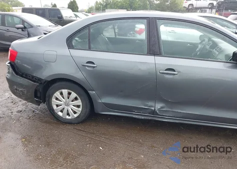 2014 Volkswagen Jetta S из США, поврежденный, VIN 3VW2K7AJ1EM297624